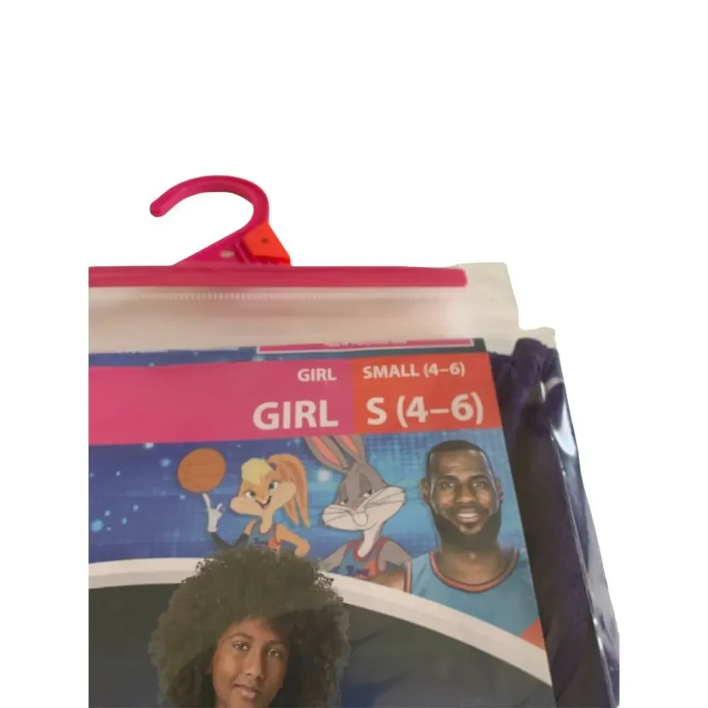 Space Jam Size S(4-6) A New Legacy Goon Squad Dress Costume Girls Youth Kids